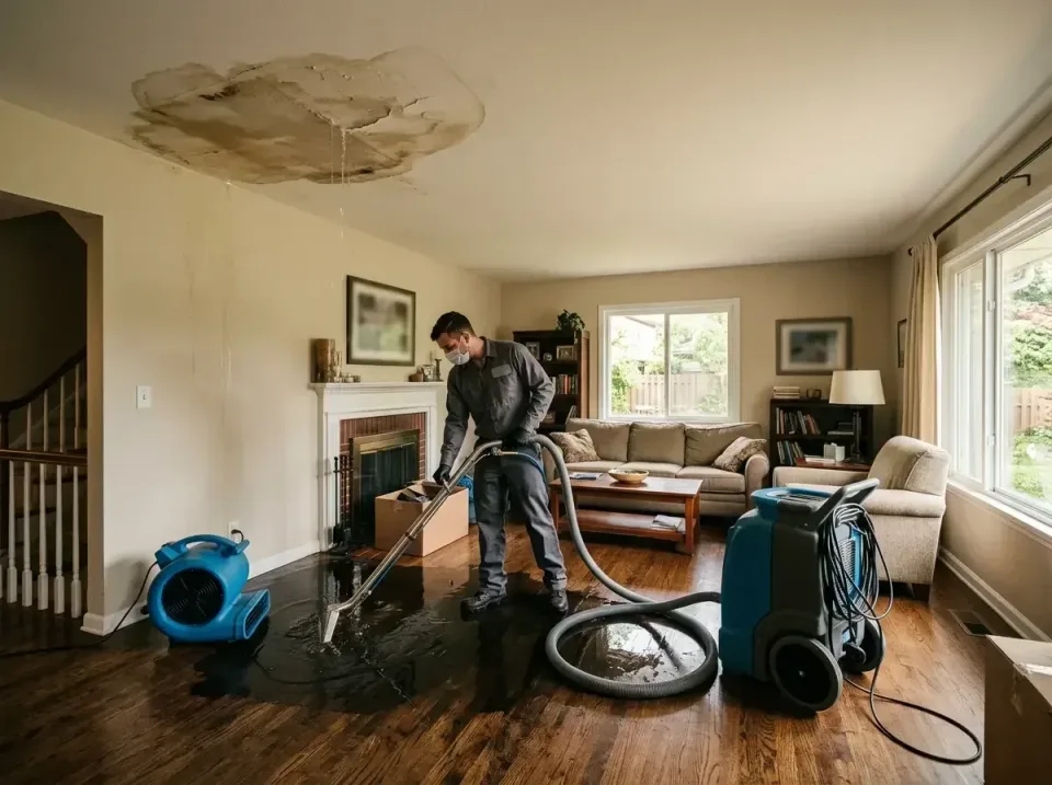 attic-pipe-burst-ceiling-drip-008 — frequently asked questions, Water Damage Restoration & Carpet Care in Fletcher, NC